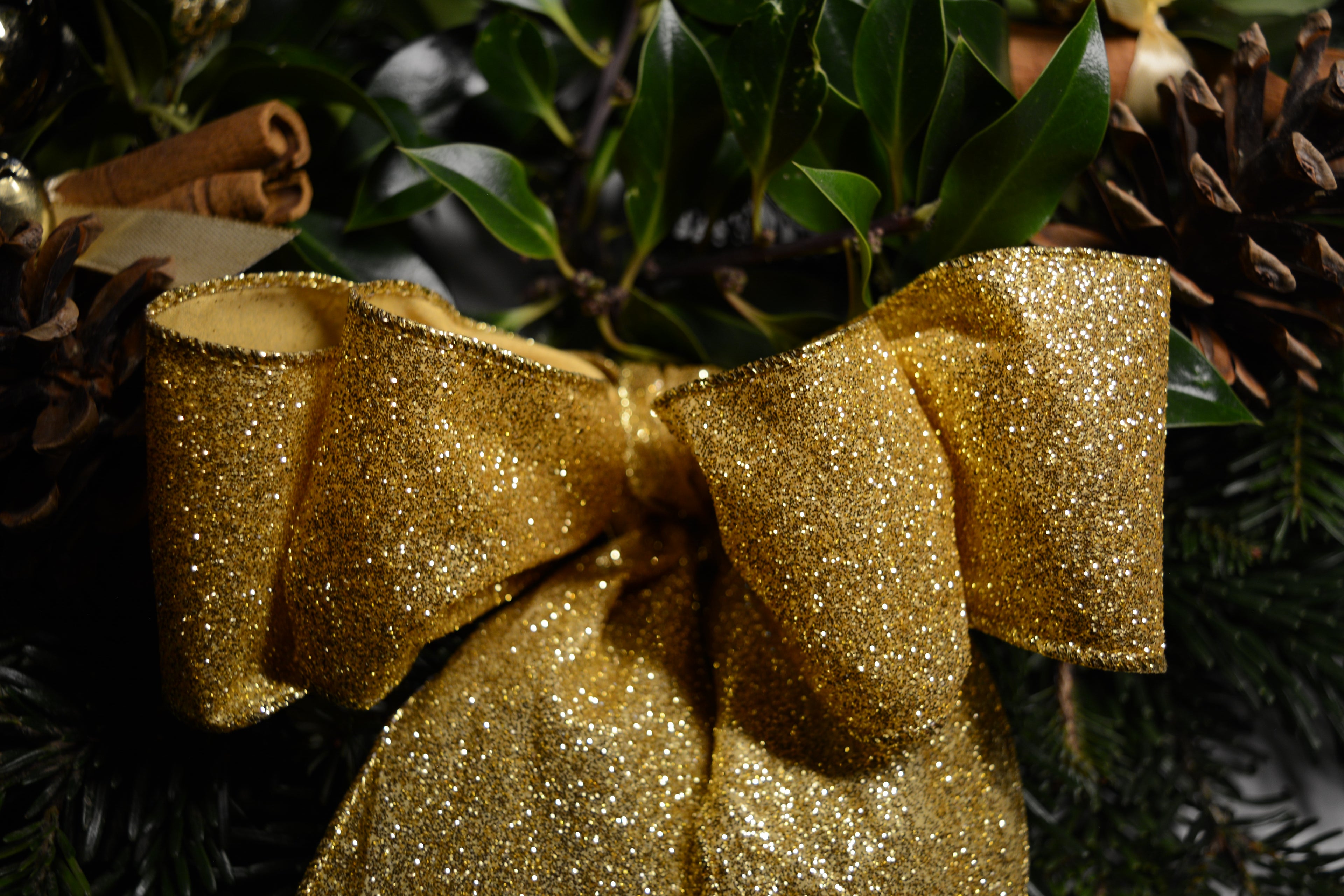 Christmas Wreath - Glamour Gold