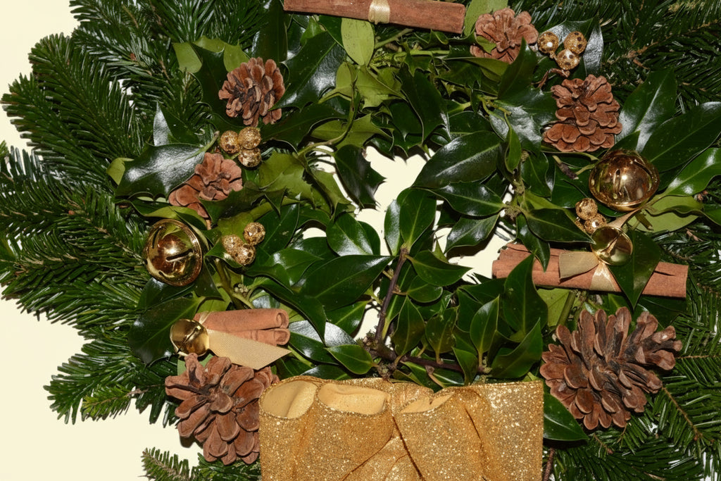 Christmas Wreath - Glamour Gold