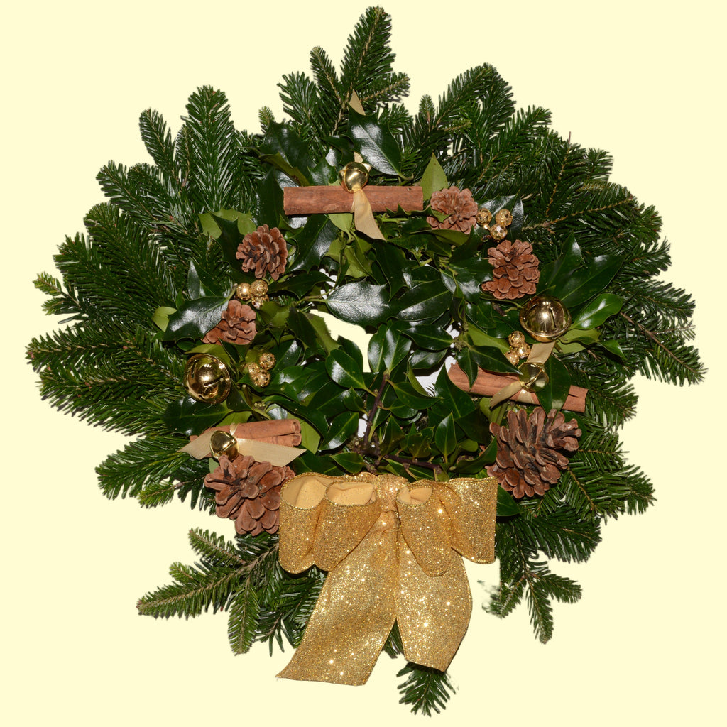 Christmas Wreath - Glamour Gold